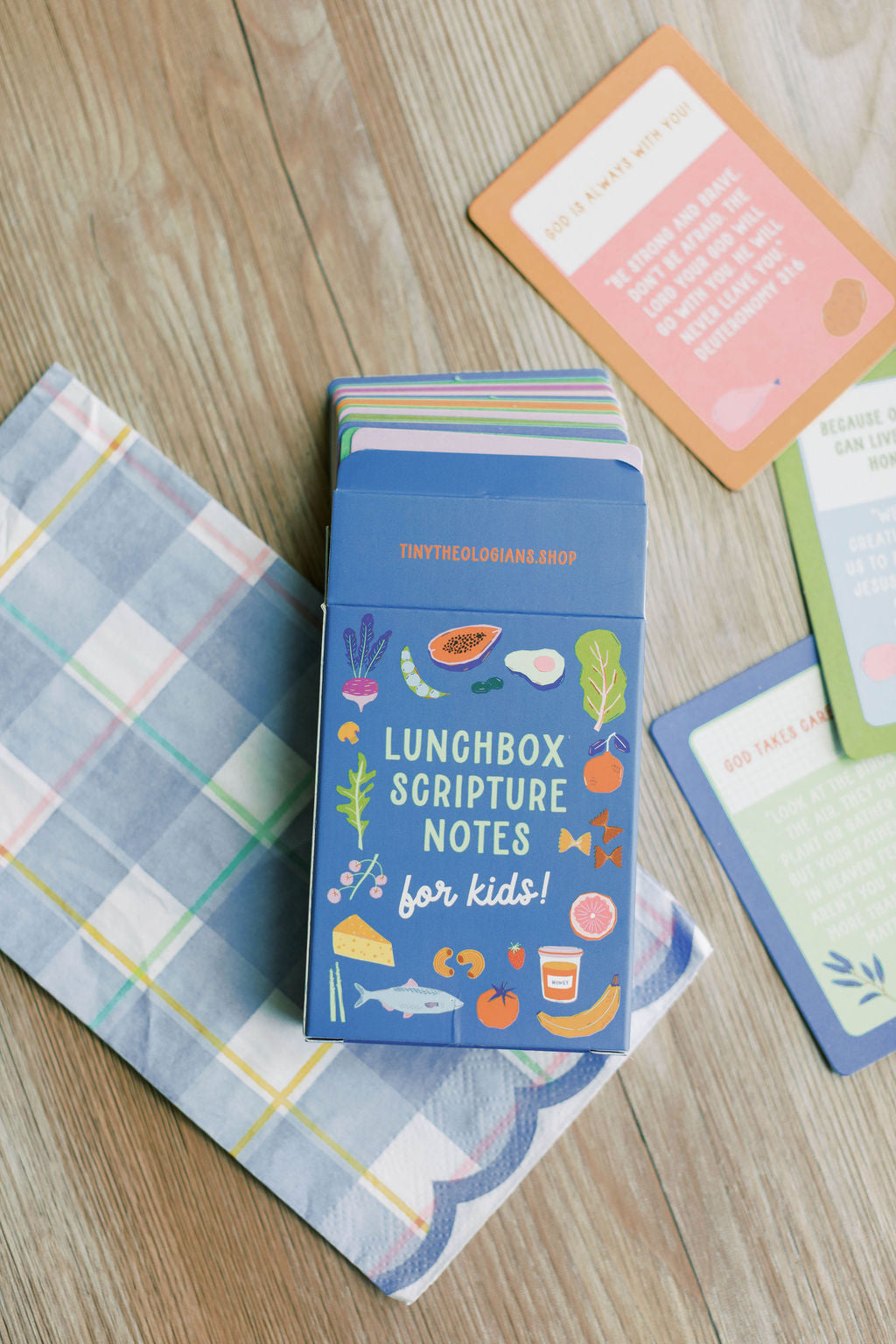 Truth Scriptures Cards Lunchbox Truth Scripture Notecards for Kids – Tiny Theologians